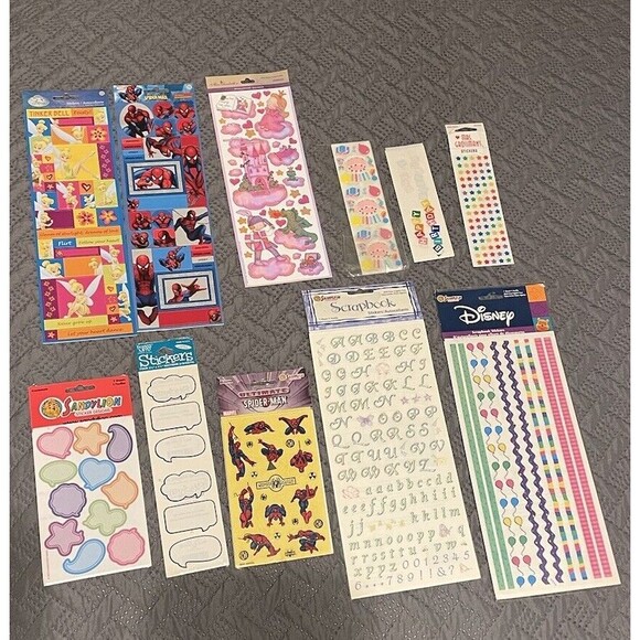 SandyLion Frances Meyer Stickers Assorted Sticker Lot of 11 Mostly Sealed Packs - Picture 1 of 13